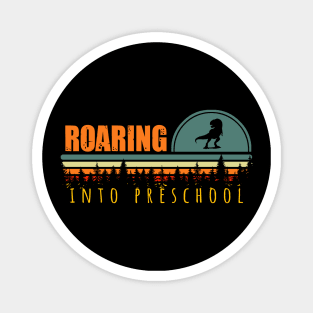 Roaring Into Preschool Magnet